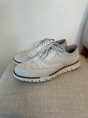 Men’s Cole Haan Zero Grand Remastered Wingtip Oxford Chalk Color